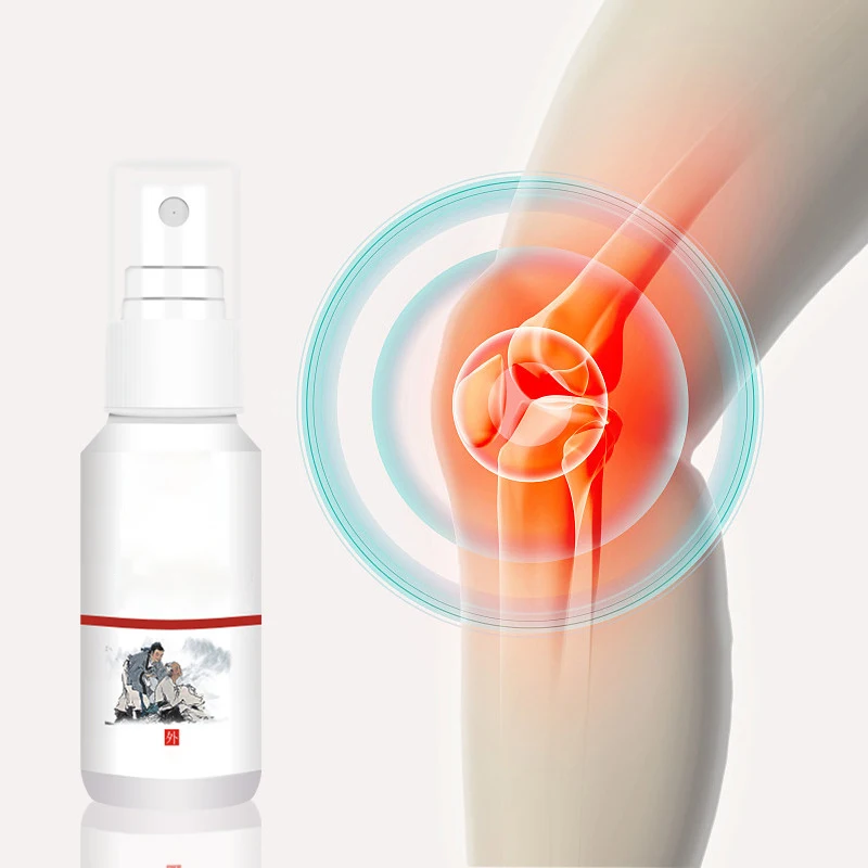 

Instant Pain Relief Herbal Mist Soothes Back Muscle Pain Body Care Spray for Knees Joints Lower Back External Use 60ML MC889