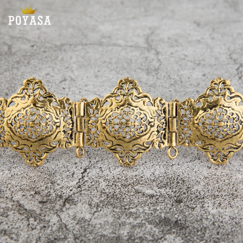 pulseira de metal, dourada e prateada, luxuosa,