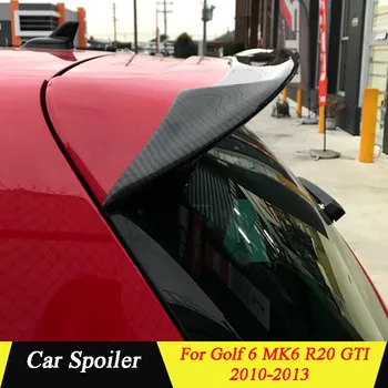 

CARBON FIBER SPOILER For Volkswagen Golf 6 VI MK6 2010 2011 2013 Rear Roof Spoiler Car Tail Wing Decoration(Not forGTI)