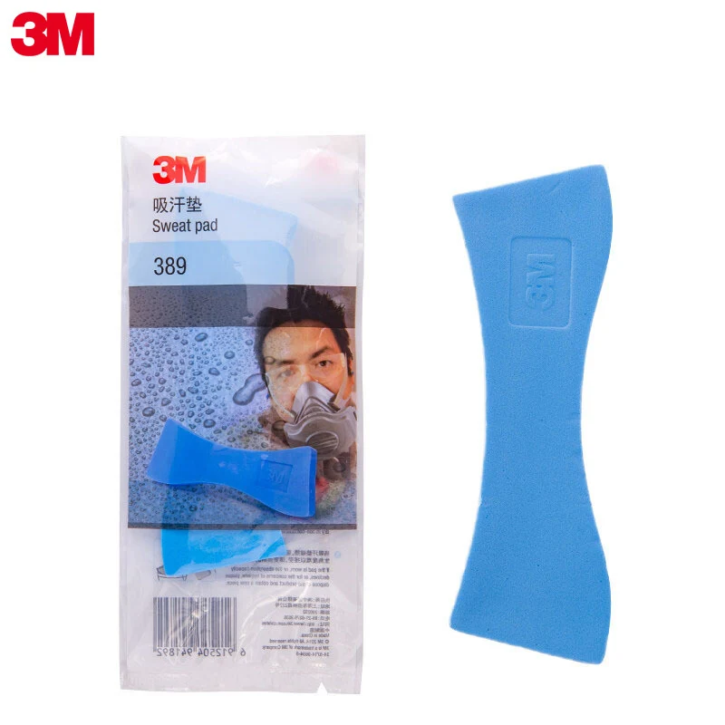 

3M 389 Sweat Absorbing Pad Sweat Absorbing Cotton 1201 1203 3200 HF-52 Protective Half Mask Sweat Absorbing Pad