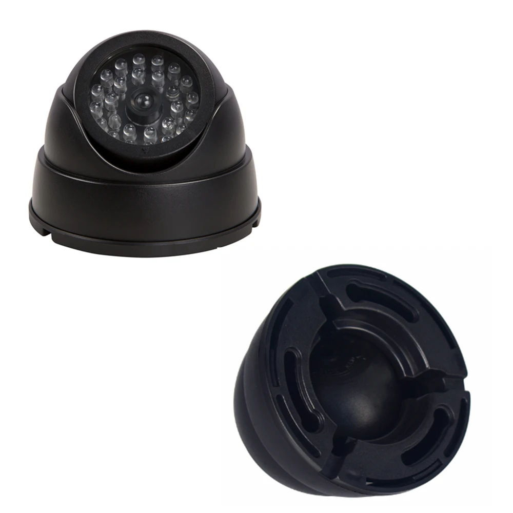 2Pcs*Dummy Outdoor Dome Security CCTV Surveillance Camera with 30pc False IR LED