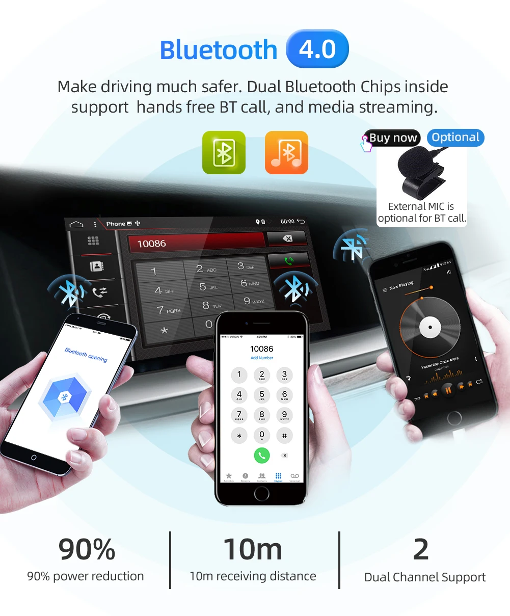 Excellent PX6 car radio 2 din Android car dvd cassette player for ford for focus 2 tape recorder gps navigation wifi steering wheel 4G RAM 29