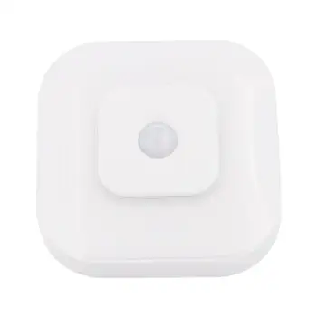

Night Light Motion Sensor Lamp Square Nightlight PIR Intelligent LED Human Body Movement Induction Energy Saving Lighting