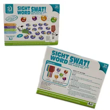 1 компл. Прицел слово спецназ игра стрельба мухи дети английский карточки для слов просветление карточки Развивающие игрушки(случайный цвет