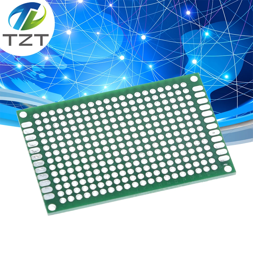 10pcs/lot 4x6 cm double Side Copper prototype pcb 4*6 panel Universal Board 4CMx6CM |