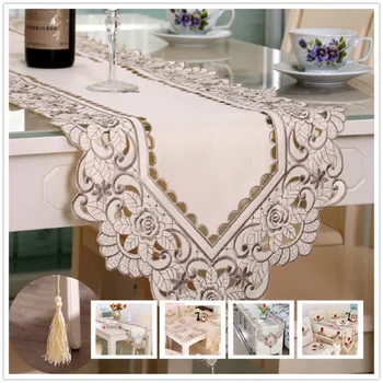 

Pastoral Cotton Fabric Dining Tablecloth Rectangle Household Cloth Decoration