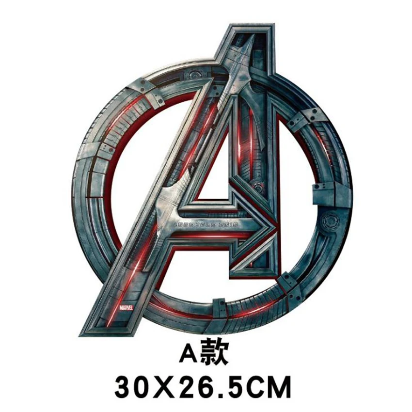 Marvel Мстители Логотип игрушка стикер водонепроницаемый для автомобиля ноутбук багаж гитара электроскутер наклейки игрушки для фанатов подарки