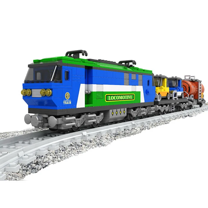 Plastic blocks train 25808