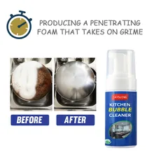 Очистка автомобиля 100 мл универсальная очистка пузырьковый спрей многоцелевой пены кухня очиститель пор стайлинга автомобиля