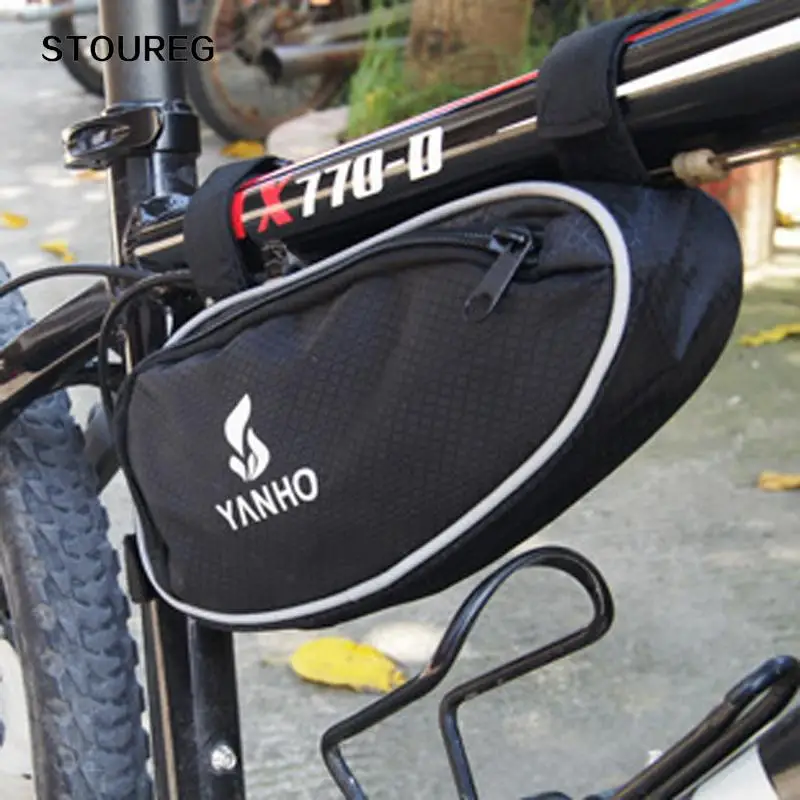

Bicycle top tube bag MTB bike bag for men,cycling front bag on the frame bycicle accessories
