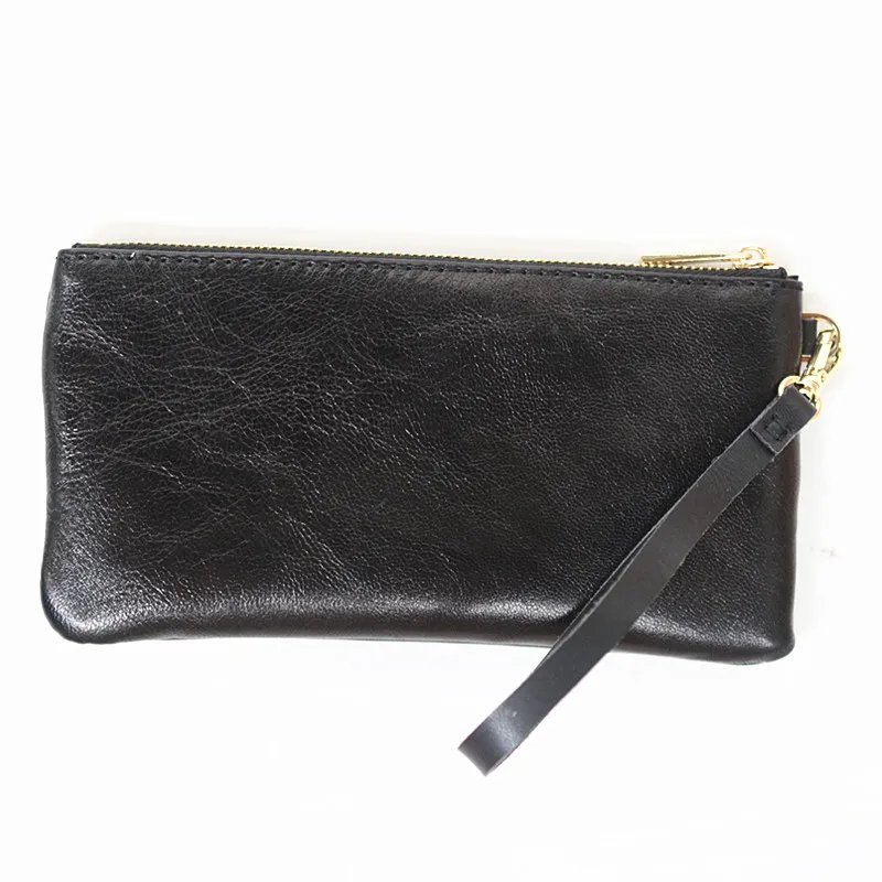 black clutch Модные клатчи для женщин клатч женский маленький серебряный вечерний конверт сумка с ремешком Роскошный кошелек из натуральной кожи клатч - Цвет: black clutch
