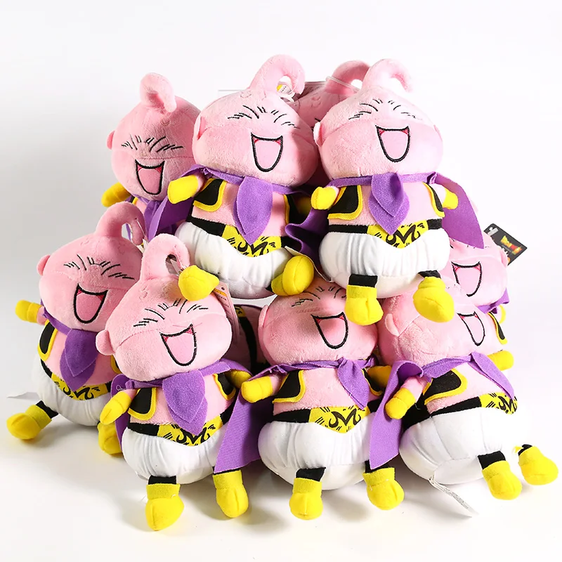 Аниме Dragon Ball Z Majin Buu плюшевая кавайная игрушка мягкие Подвески куклы 10 шт./партия