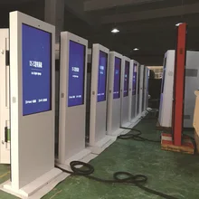 Ip65 напольный 2000cd ЖК-дисплей цифровой вывески мультимедийный плеер для рекламных сообщений 55 дюймов с ПК buit in screen monitor