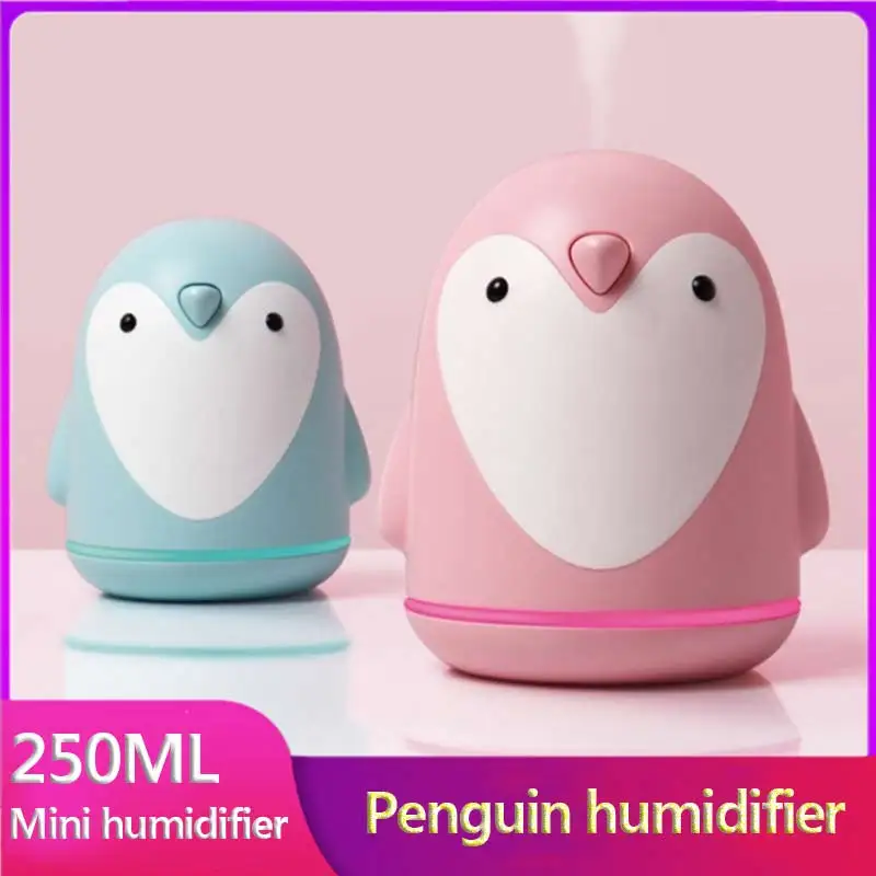 

Portable Humidifier USB Mute Home Mini Aroma Diffuser Bedroom Office Desktop Air Purifier Portable Air Diffuser Water Atomizer