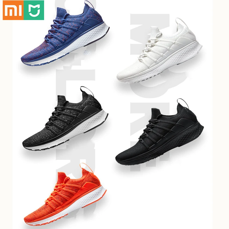 Xiaomi Zapatillas inteligentes Xiaomi Mijia para hombre, calzado deportivo con técnica uni sistema de bloqueo Fishbone, amplificador de punto elástico, 2 zapatos deportivos|Control remoto inteligente| - AliExpress