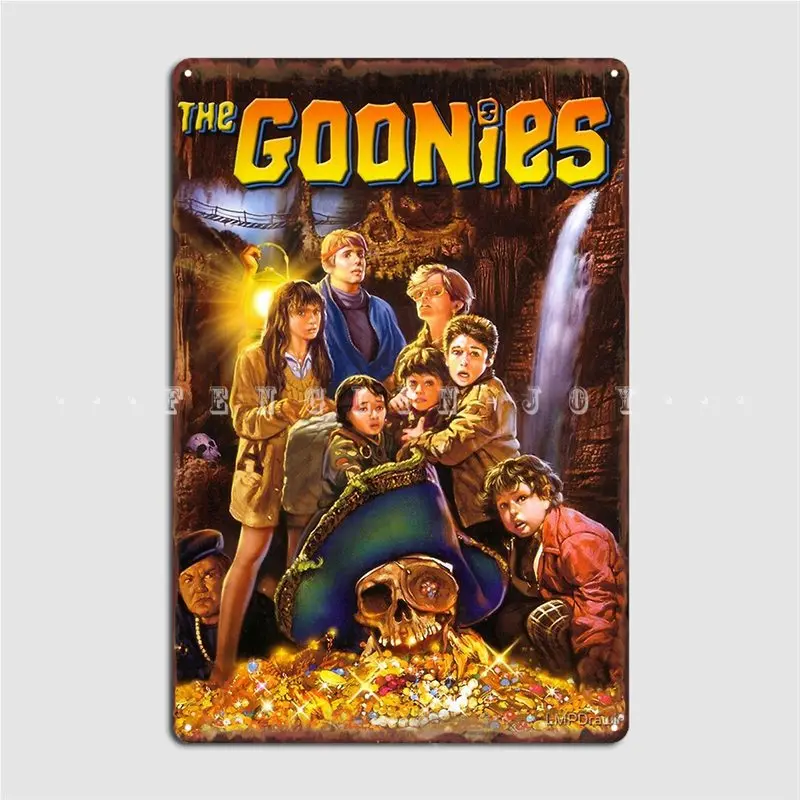 Goonies Metal Sign Club Club Bar Classic Poster Tin Sign Poster