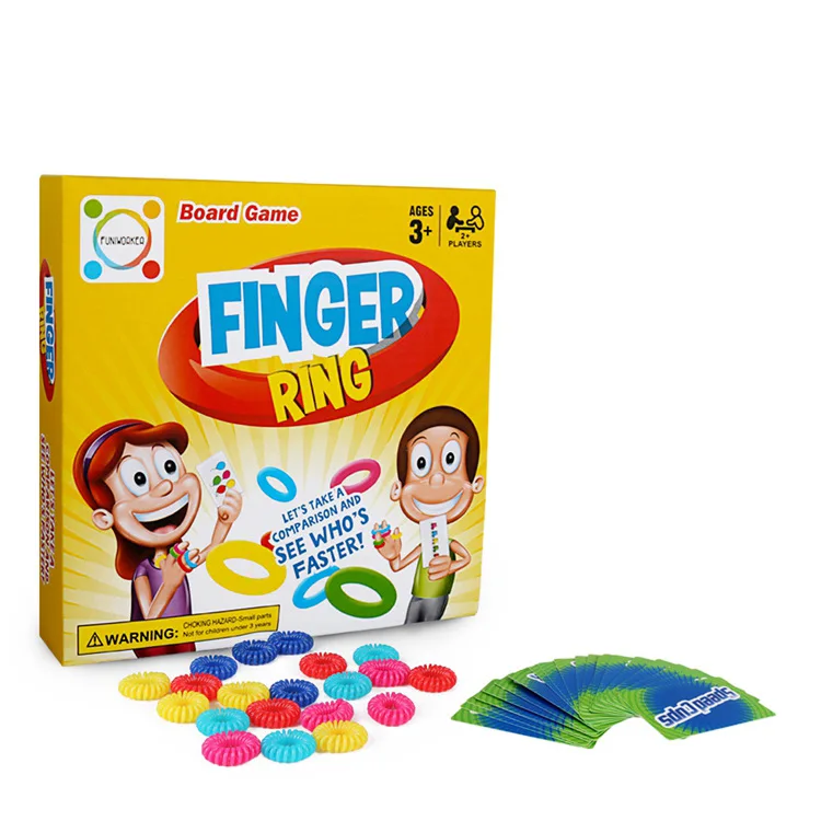 Лидер продаж кольца Ringtoss резиновый напальчник кольцо Настольная игра Развивающие игрушки для родителей и детей, для упражнения наблюдения