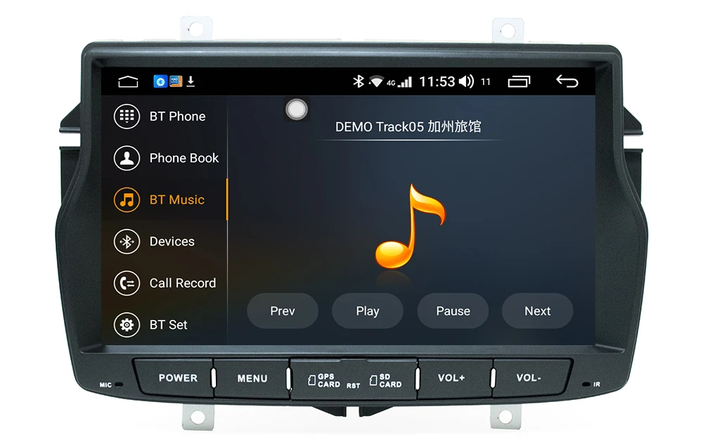 YAZH 8,0 ”ips Android 8,1 Авторадио плеер для Lada Vesta с 4 Гб 64 Гб Восьмиядерный дисплей/Bluetooth 5,0