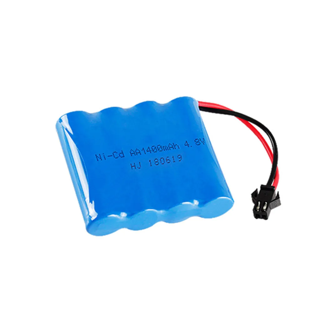 4.8v 1400mah Ni-Cd Battery SM plug for RC cars boat toy 4.8 V AA 1400 mah rechargeable | Электроника