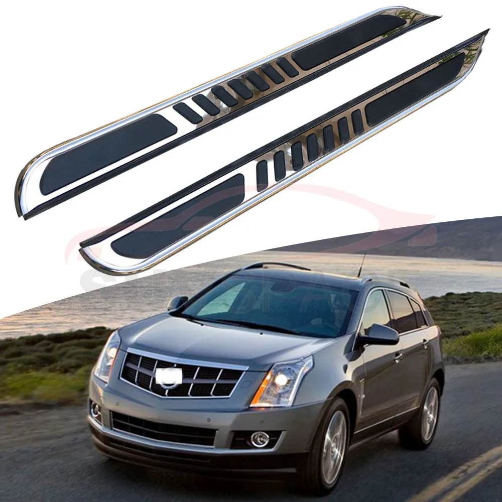 Боковой Шаг подходит для Cadillac SRX 2010- Беговая доска nerf бар 2 шт. левый и правый алюминиевый боковой шаг боковая педаль