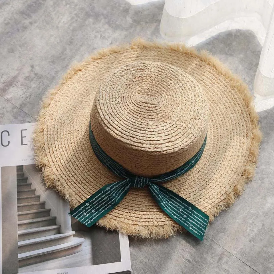 Handmade Weave Raffia Sun Hats for 