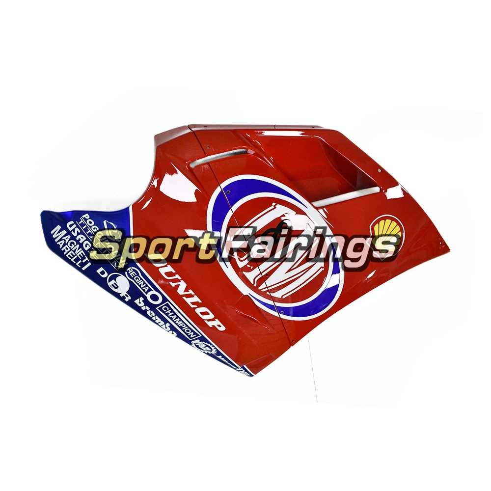 Обтекатели для поездок на мотоцикле Ducati 748 916 996 998 Biposto 1996 1997 1998 1999 2000 20012002 тела Наборы ABS Пластик рамы кузова красный белого и синего цвета