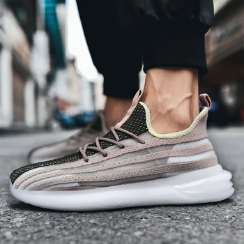 

sandalias Men shoes sports Sneakers herren man schuhe sneakers on hombre Breathable summer mesh new breathable blade slip shoe