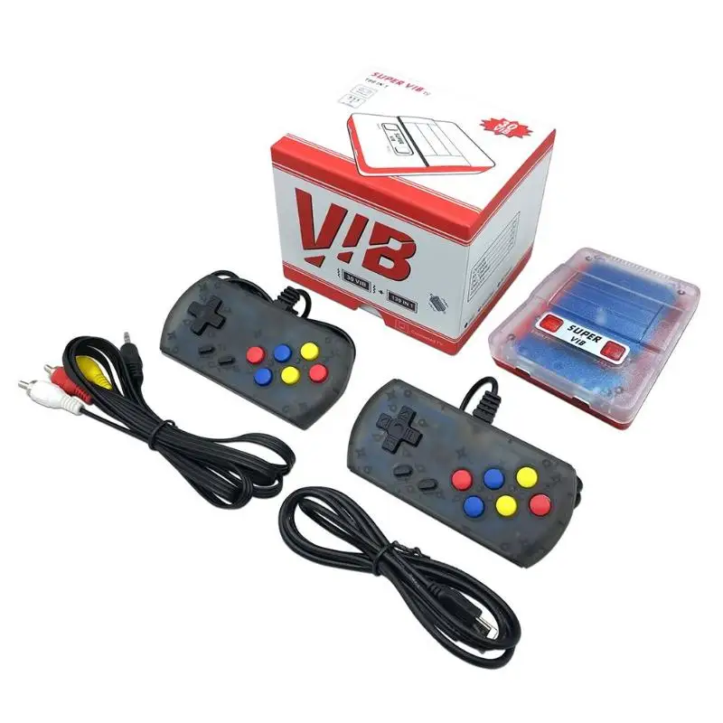 Супер VIB вибрационная ТВ игровая консоль 8 бит Ретро игровая консоль Встроенная 169 игр для ручных игровых плееров дропшиппинг