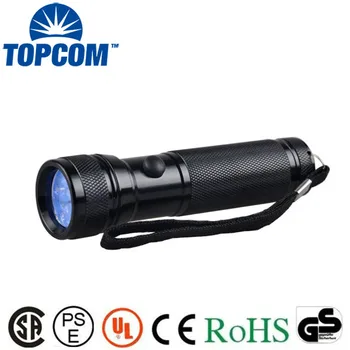 

TopCom UV 365nm 12 LED Purple Light Pet Urine Detector uv led flashlight Torch