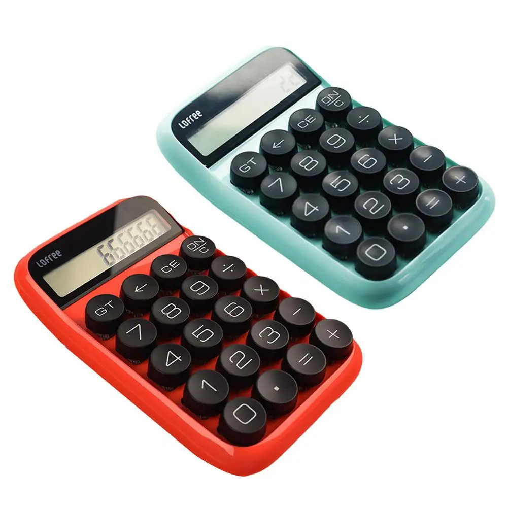 

Digital Calculator Bluetooth Wireless Keyboard 20keys Jelly Keyboard For Student Office Calculation