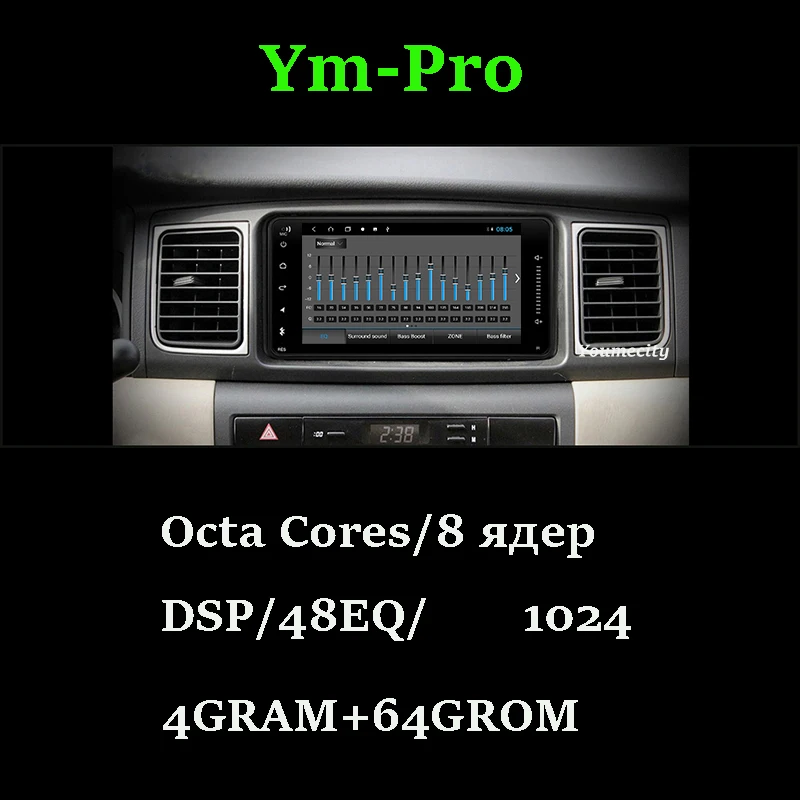 Youmecity 4GRAM Android автомобильный DVD видео плеер GPS радио для Toyota Ractis allion Camry Avensis Auris Prius