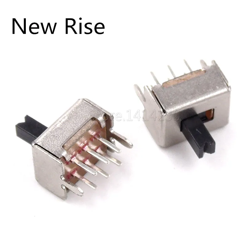 100PCS Toggle switch SS22D07 2P2T 6Pins DPDT Vertical Handle high 4mm SS22D07VG4 | Обустройство дома