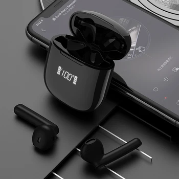 

TWS Bluetooth 5.0 Earphones 500mAh Charging Box Wireless Headphone 9D Stereo Sports Waterproof Earbuds Headsets With Microphone