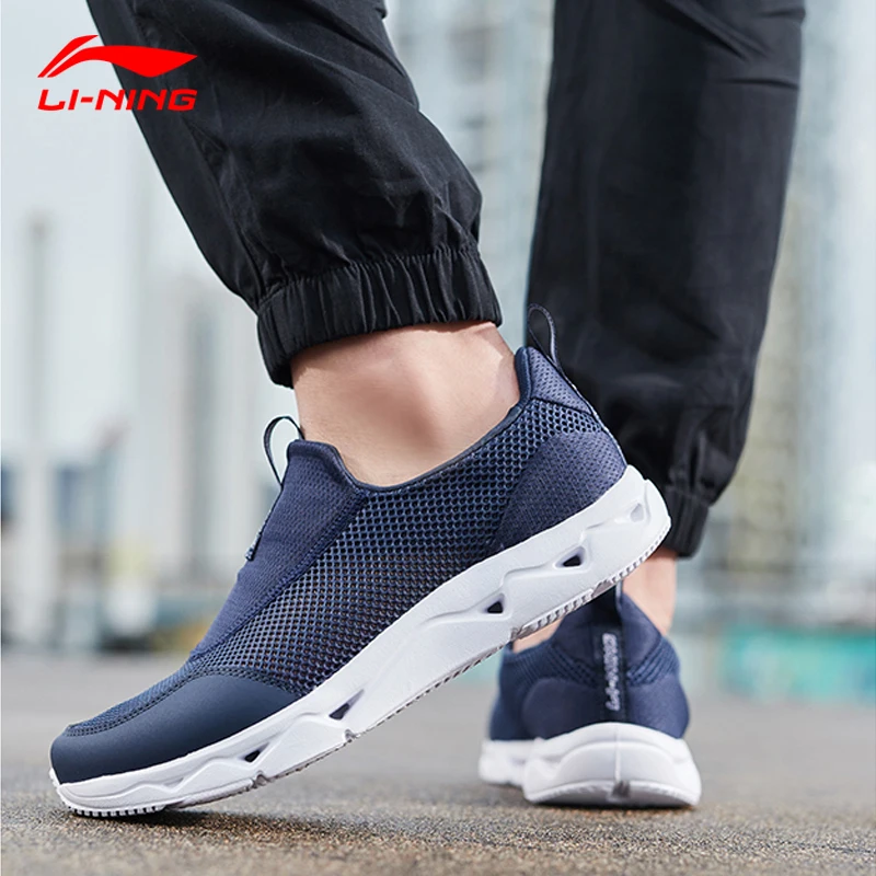 Li-Ning/Мужская обувь для отдыха в городском стиле; дышащая спортивная обувь с подкладом под светильник; стильные кроссовки; AGGP009 SAMJ19