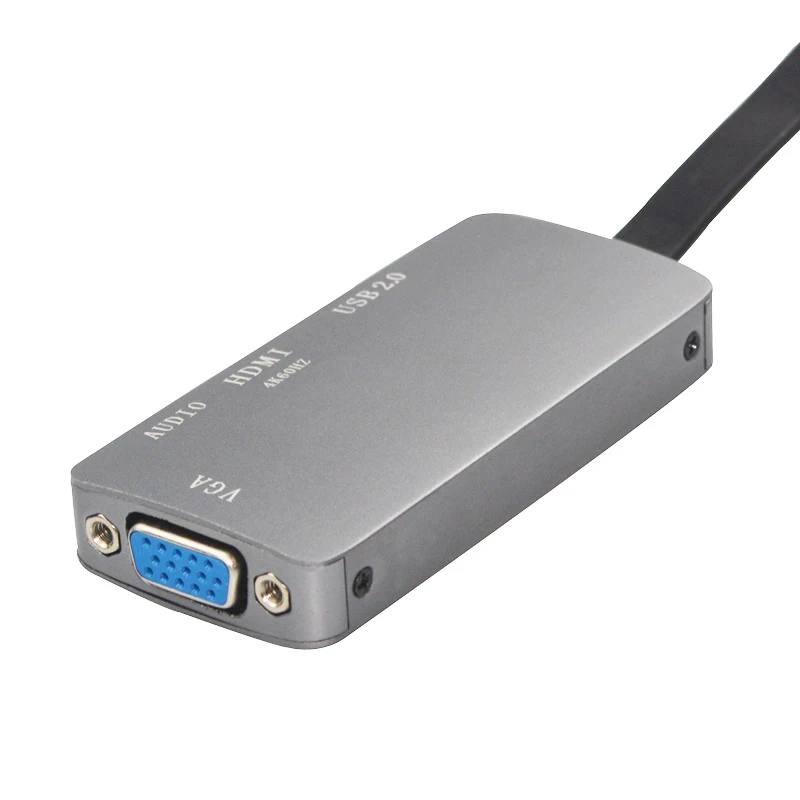 AIXXCO USB C концентратор для Мульти USB 2,0 HDMI-VGA адаптер док-станция для MacBook Pro Аксессуары USB-C сплиттер type C 3,1