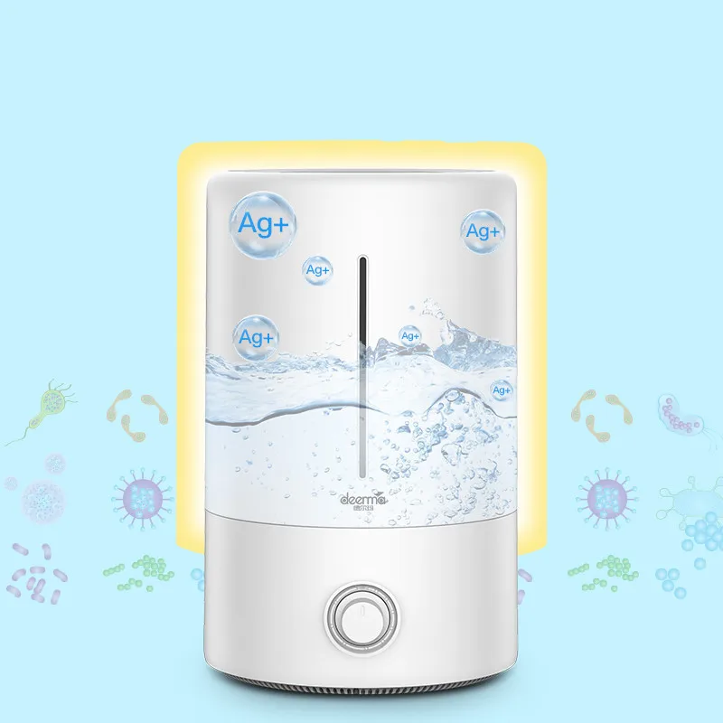 Увлажнитель воздуха xiaomi Mijia deerma 5L, 35 дБ, тихий, Очищающий воздух для помещений с кондиционированием воздуха, офисный, бытовой