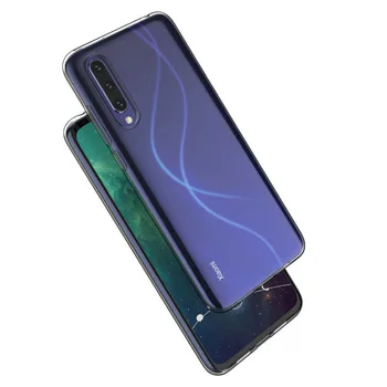 

500pcs/lot For Xiaomi Redmi K20 Pro Mi 9T Pro Anti-fingerprint Transparent Clear TPU Case For Xiaomi Mi CC9 A3 CC9 SE A3 Lite