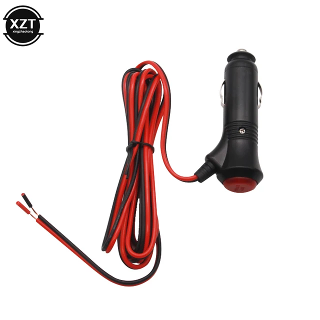 40GE 12 V 24 V Zigarettenanzünder-Stecker mit Ein/Aus-Taste für  Auto-Staubsauger - AliExpress