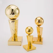 Professional League Game Basketball Trophy Fans Souvenirs KTV Bar Gold Basketball Championship National AWARD Trophy Ornaments