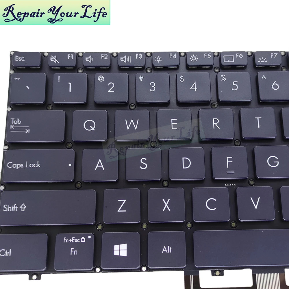 Teclado de Substituição para Asus Expert Tbook b9 B9450 fa B9450fa Inglês Azul Marinho Alemão Teclado 0knb0 1620us00 1620ge00 - Imagem 6