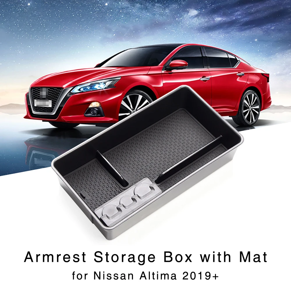 Подлокотник для хранения Nissan Altima 2019 2020 2021 2022 органайзер внутренней центральной