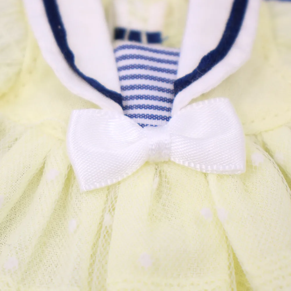 Одежда для 1/6 Blyth doll, милое газовое платье с бантом и вырезом, подарок для девочки, ледяная игрушка BJD