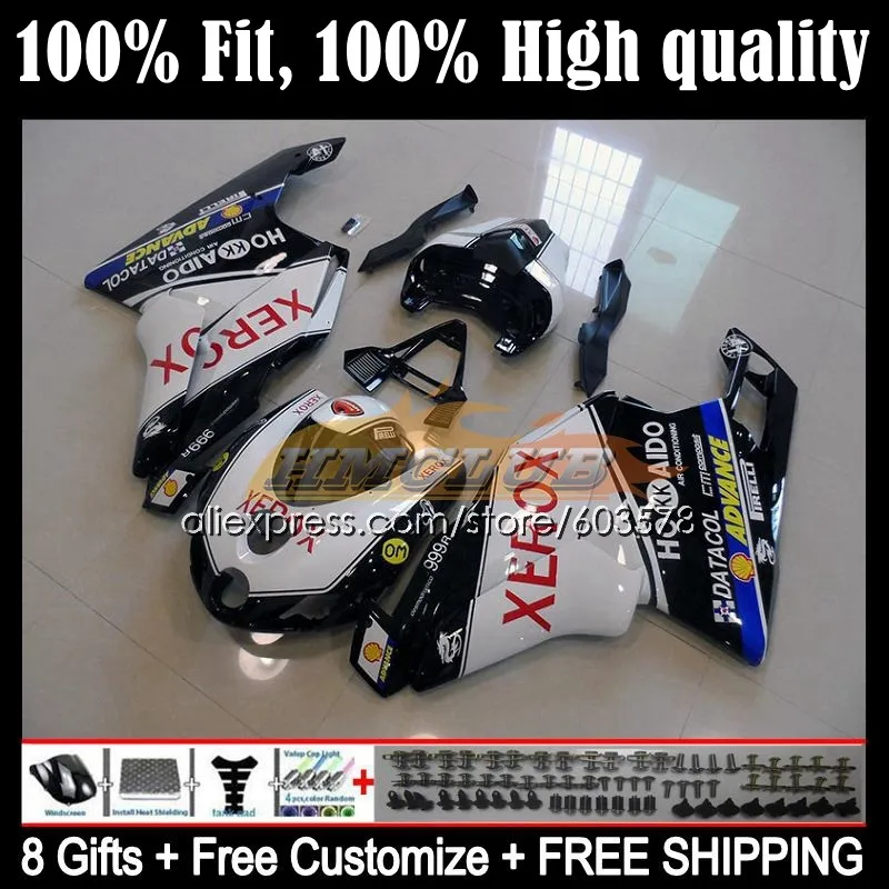 Корпус инжектора для DUCATI 749-999 749S 999 S 2003 2004 61CL.88 749 R 749R 999R 03 04 комплект обтекателей OEM