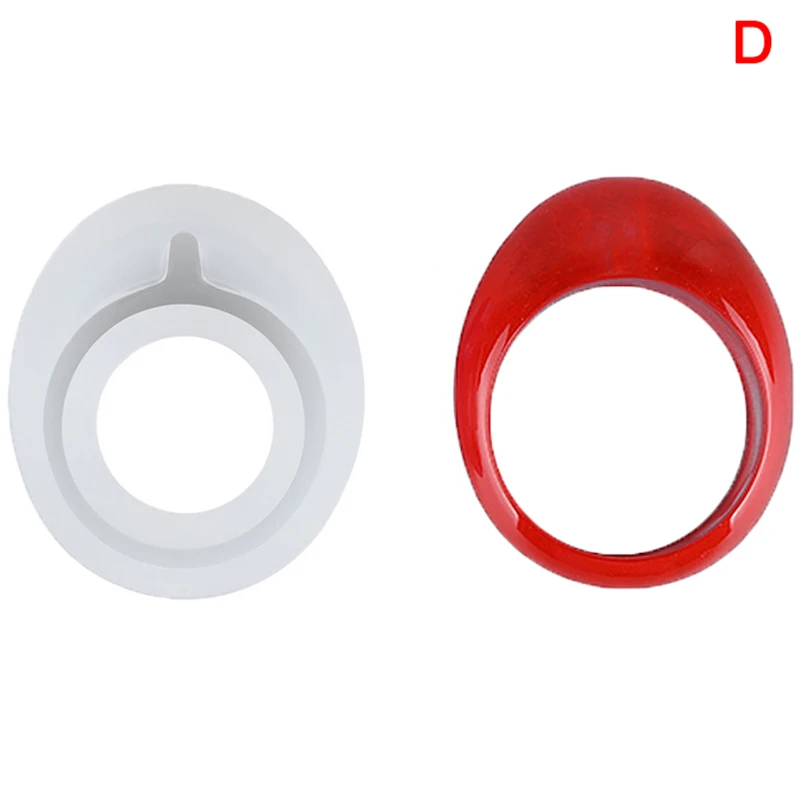 1 шт Ассорти DIY Силиконовое кольцо формы для смолы ювелирных изделий ремесло