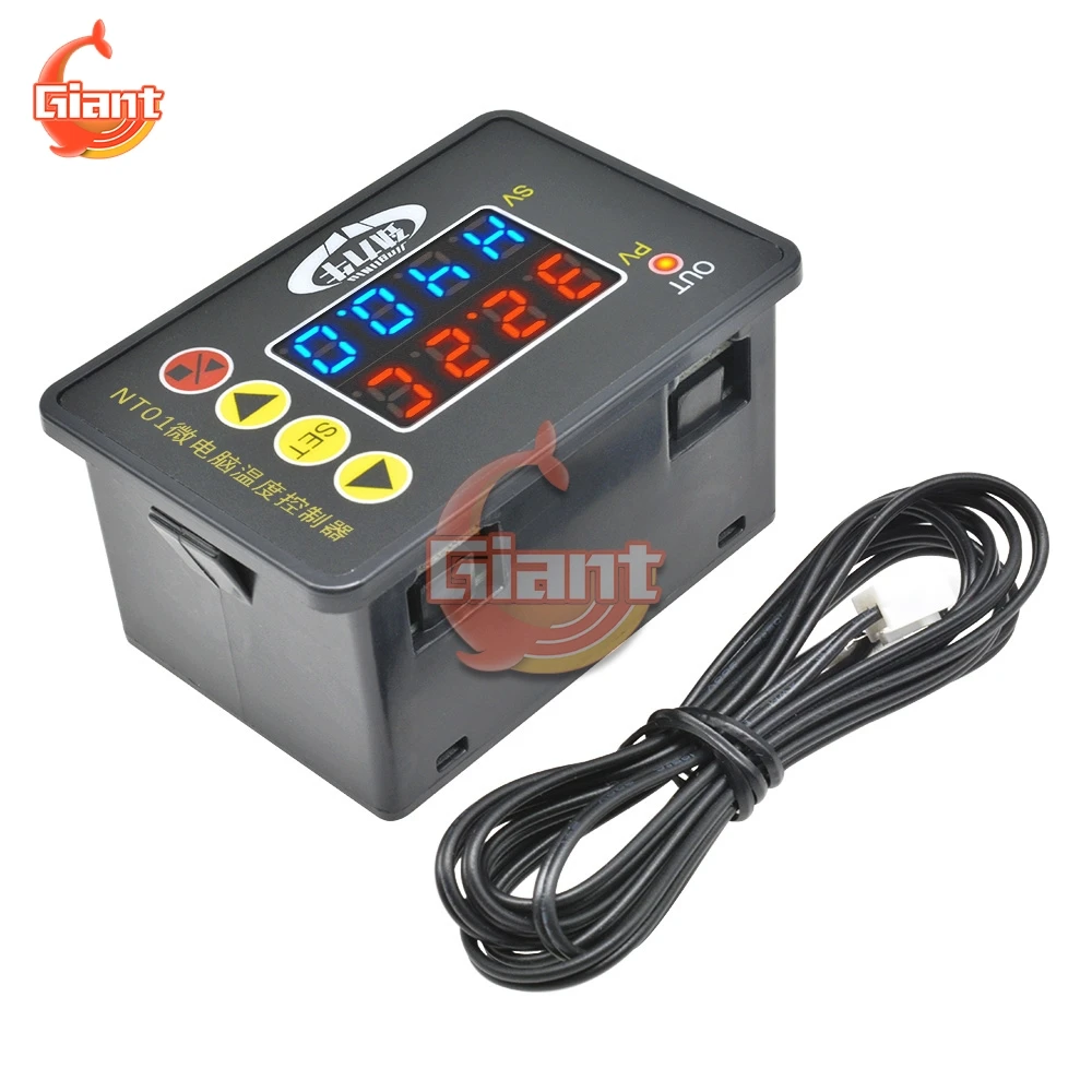 NT01 AC 110V-220V DC 24V 12V регулятор температуры Термостат терморегулятор инкубатор для
