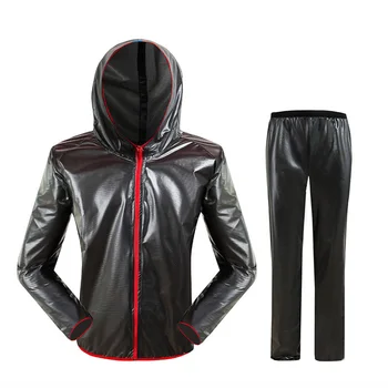 

Sports Cycling Split Raincoat Top+Pants Trousers Suit Outdoor Waterproof Wear-resistant And Windproof