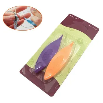 

2pcsHand Lacemaking Craft Tool Plastic Tatting Shuttle(1pack=2pcs,3pack=6pcs)