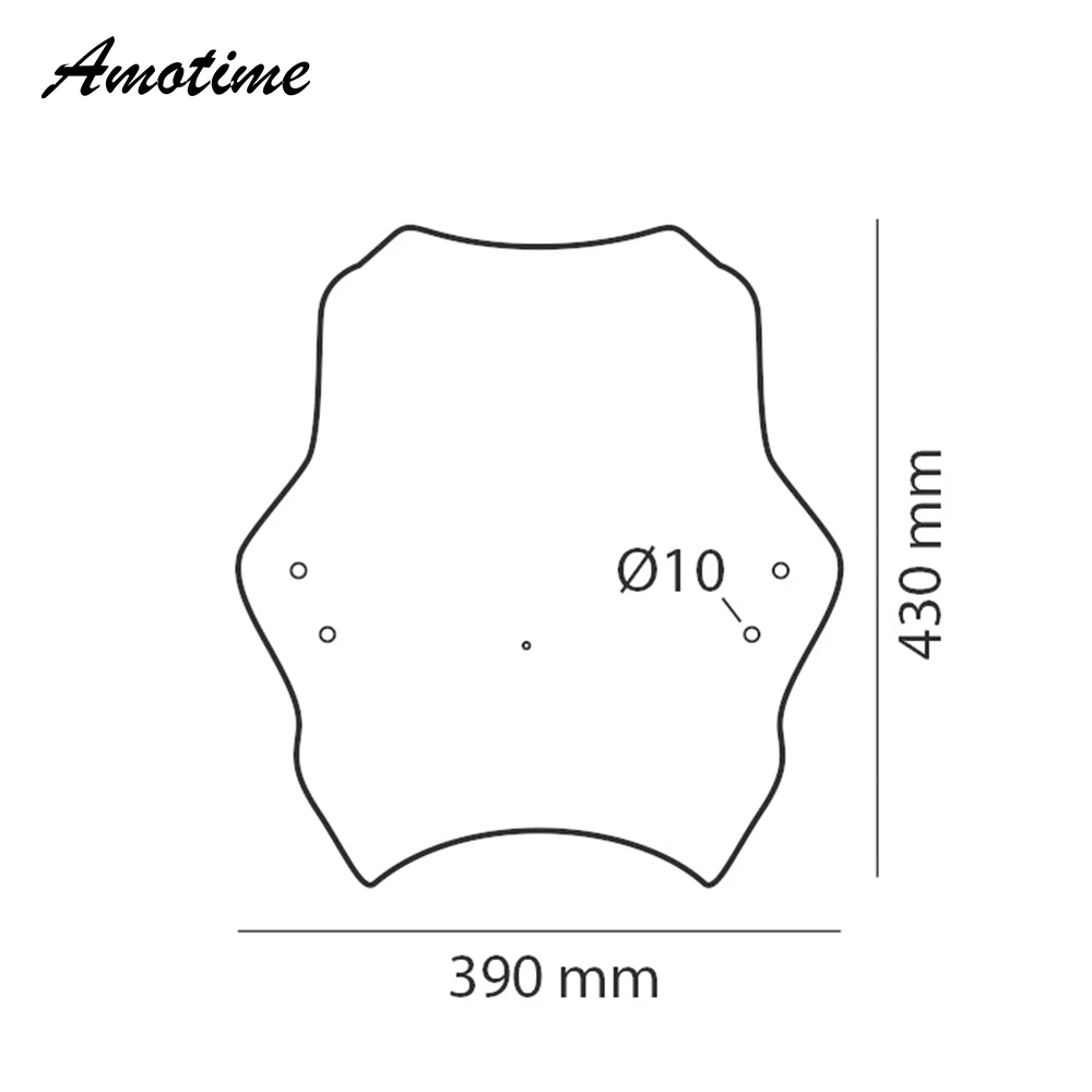 Регулируемое ветровое стекло для мотоцикла лобовое YAMAHA|Козырьки от ветра и ветр.