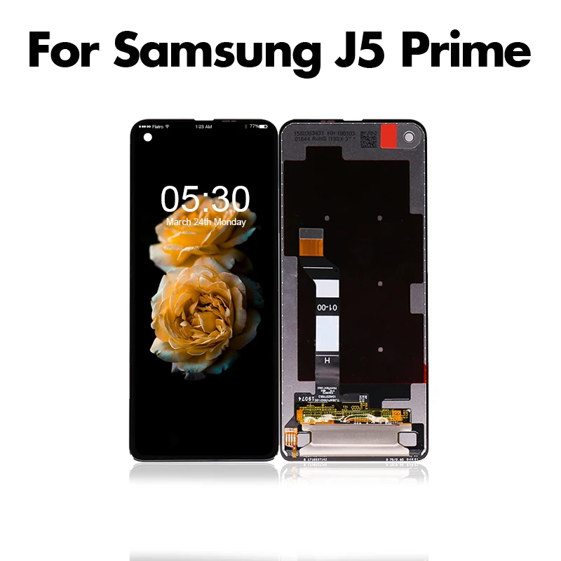 10 шт./лот для samsung для Galaxy J5 Prime lcd G570F G570 SM-G570F дисплей с сенсорным экраном дигитайзер с двумя отверстиями DHL EMS