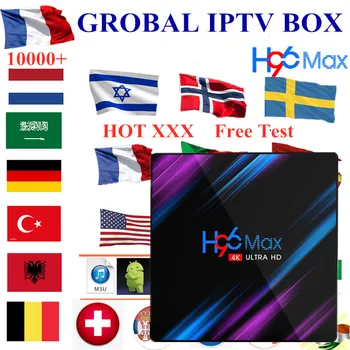 

Cobra world H96 Max android tv box support m3u vlc Enigma2 smart iptv box phone Europe Arabic Belgium french android tv box only